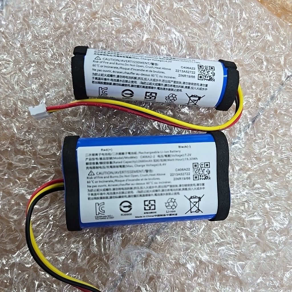 แบตเตอรี่ลิเธียมไอออนสำหรับลำโพงบลูทูธ Marshall Emberton หรือ Emberton II  2680mAh(7.4v หรือ 3000mAh