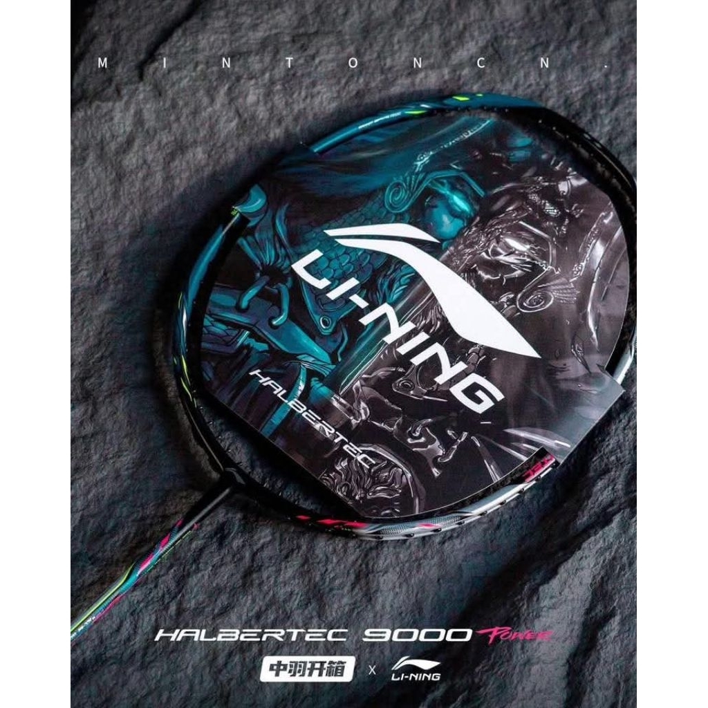 Li-Ning ไม้แบดมินตันรุ่น Halbertec 9000 Power 3UG5/4UG5/4UG6 ไม้+ถุงผ้า+ใบรับประกัน แท้ %