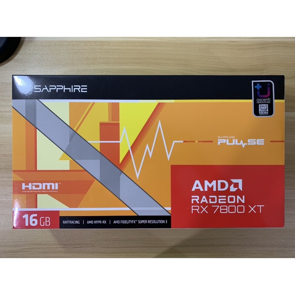 SAPPHIRE RX 7800XT 16GB ( ประกันยาว )