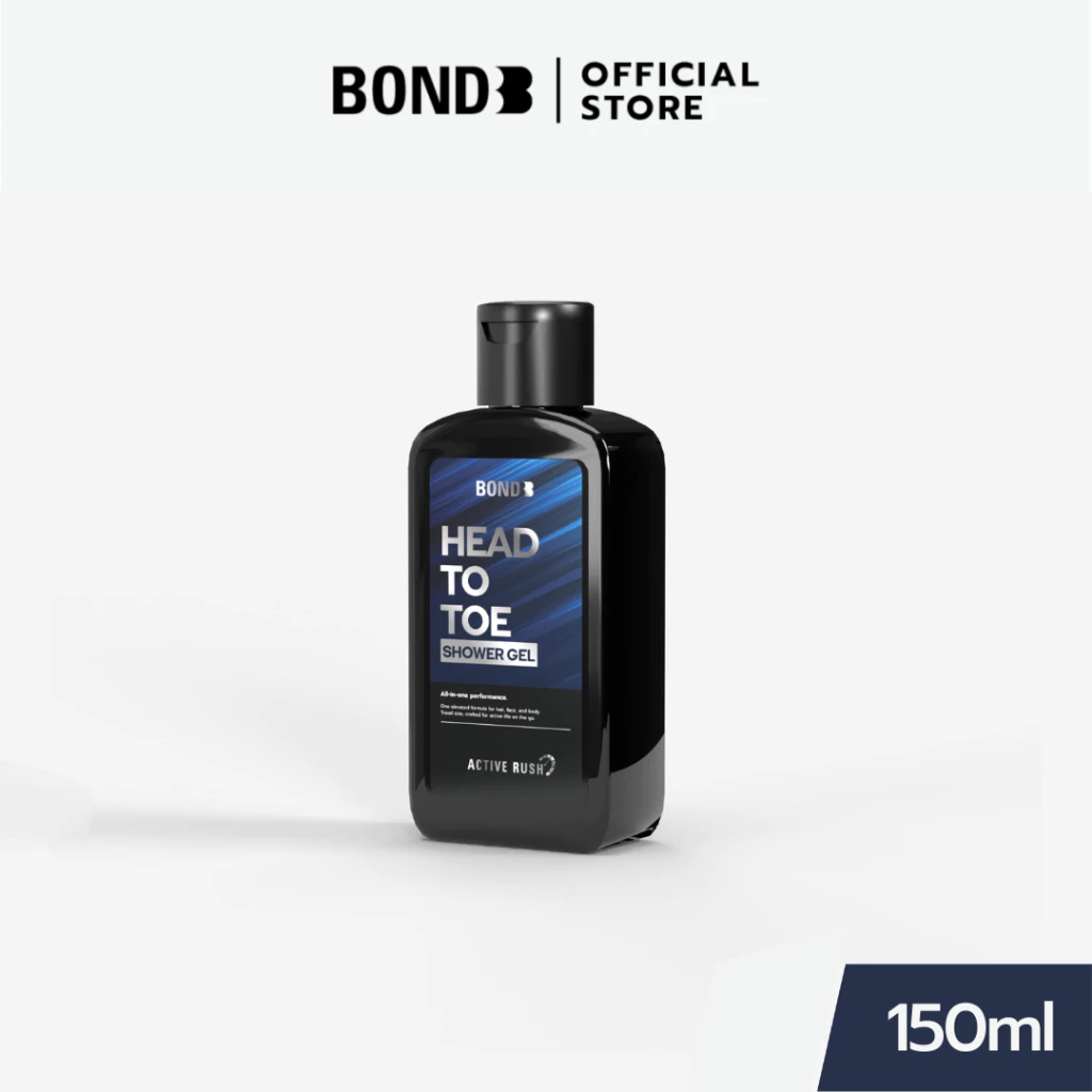 Bond Shower Gel Head to Toe Active Rush 150 ml