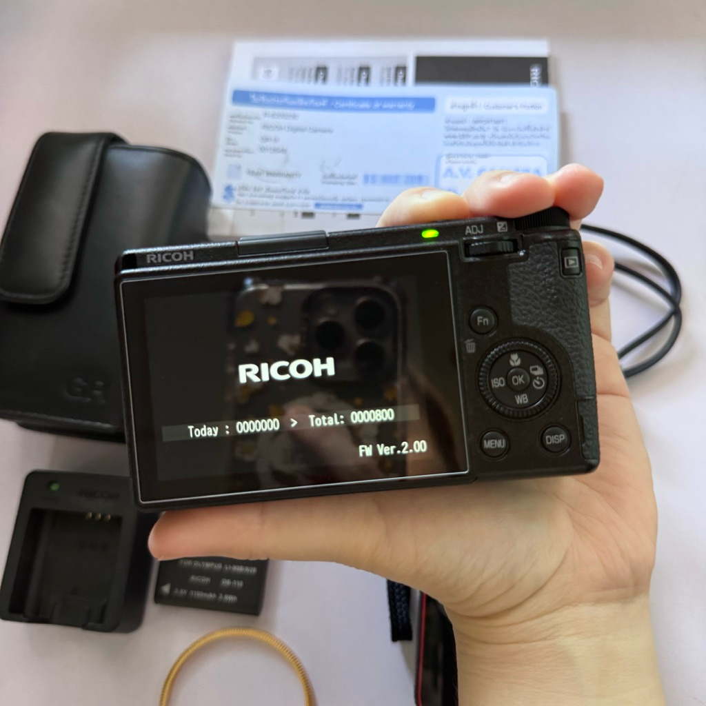 กล้อง Ricoh GR III มือสอง ชัตเตอร์ 800 สภาพใหม่มาก