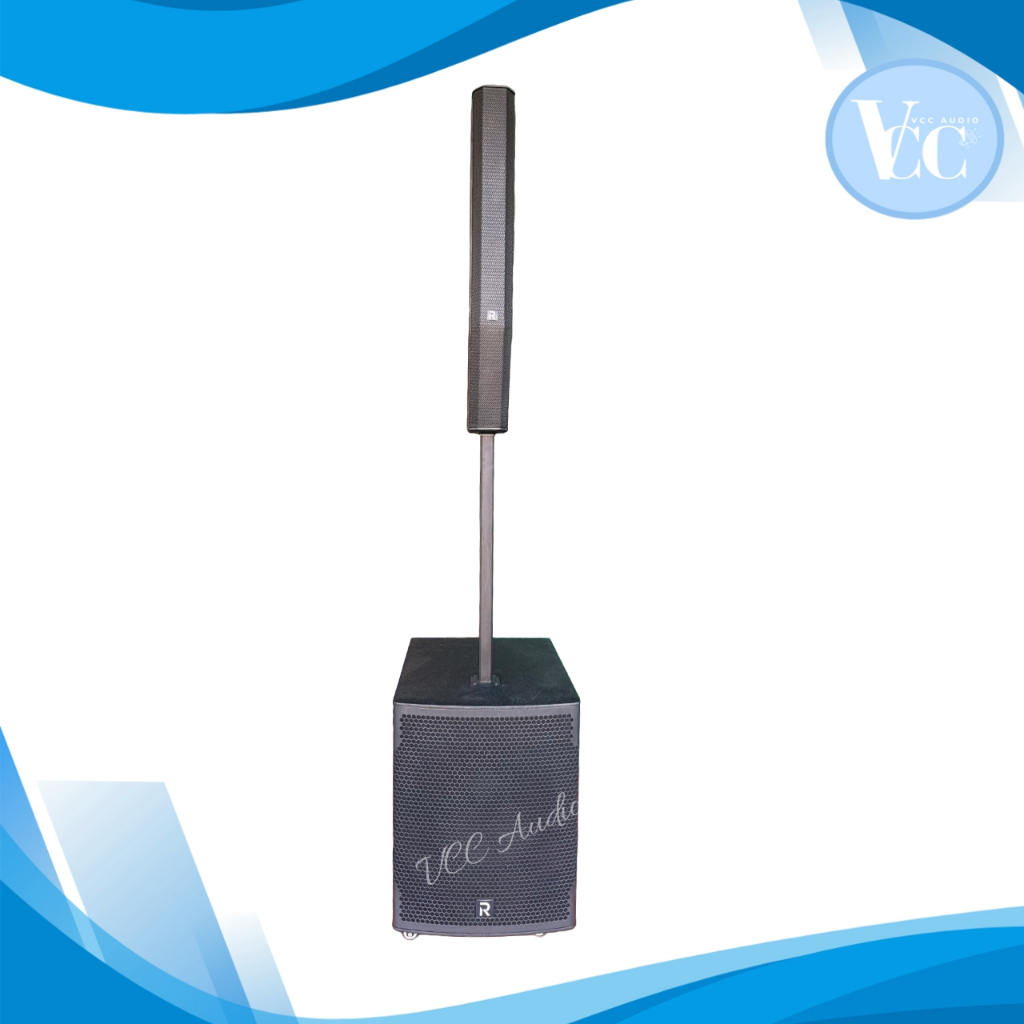 ลำโพงคอลัมน์ ซับ 15 นิ้ว มีแอมป์ในตัว River Acoustics S15 บลูทูธ ยูเอสบี
