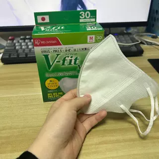 [จัดส่งจากประเทศไทย] IRIS OHYAMA V-fit 30 ชิ้น ไอริส โอยามะ หน้ากากอนามัย ใส่สบาย กระชับ
