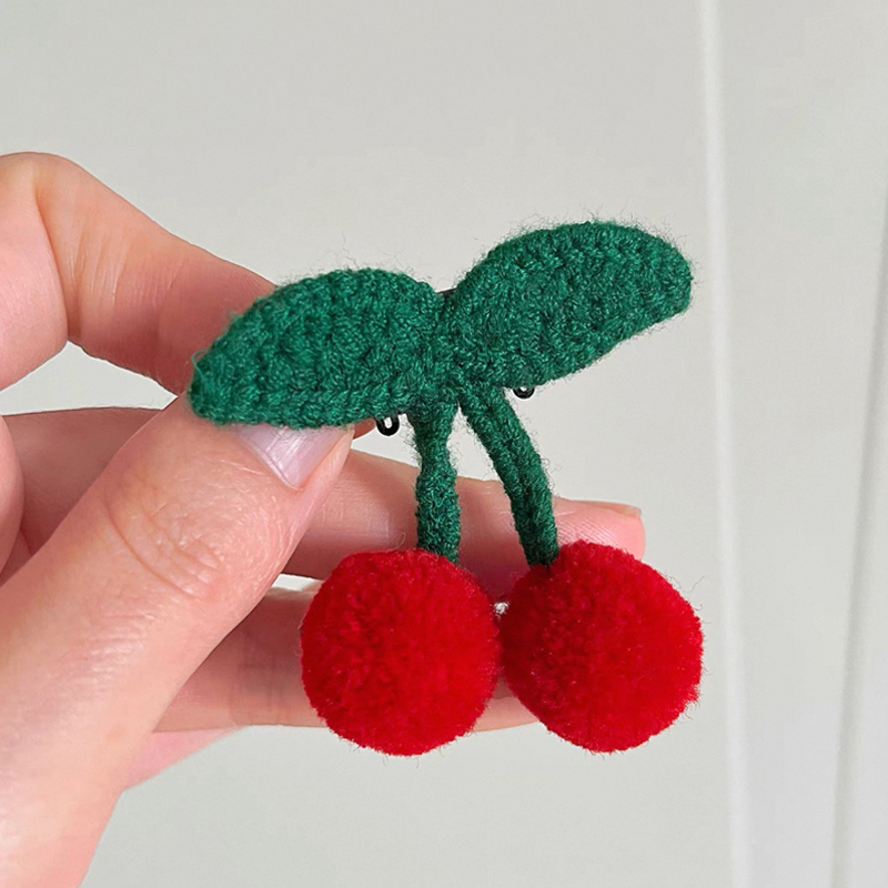 กิ๊บติดผมรูปผลเชอร์รี่น่ารัก เหมาะสำหรับติดผมหน้าม้า แพ็คคู่สุดน่ารักและหวานแหวว - รูปที่ 6