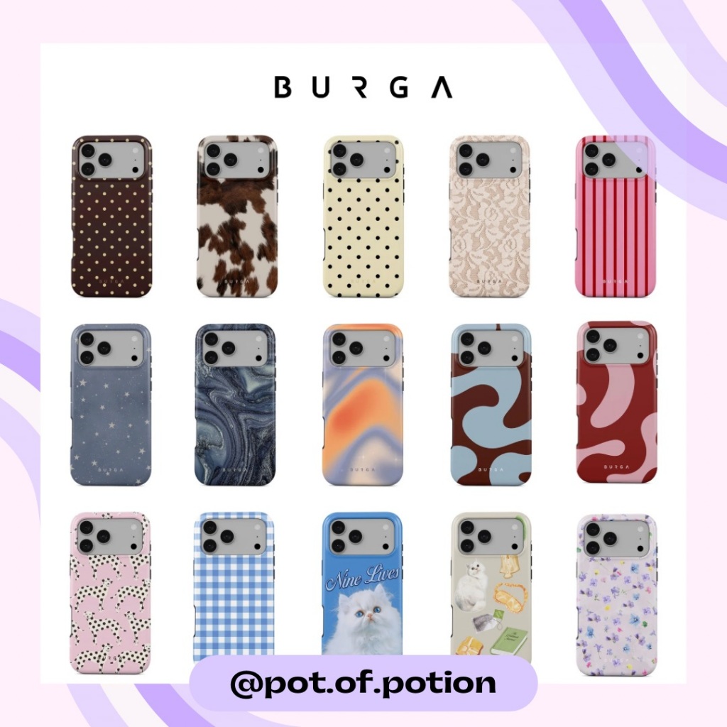 พร้อมส่ง Burga — iPhone Case ( 17 Pro Max )