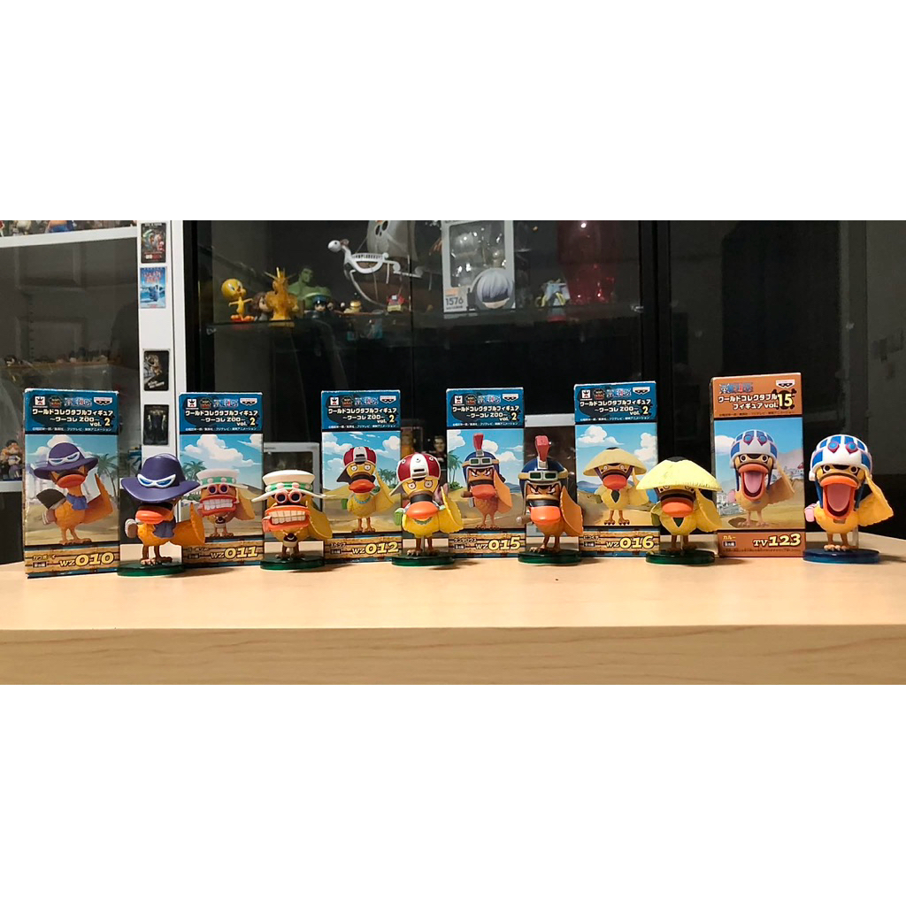 พร้อมส่ง - Wcf One Piece Garu Zoo set WZ 010 , 011 , 012 , 015 , 016 / Tv 123 วันพีช / สภาพดี -  ของ