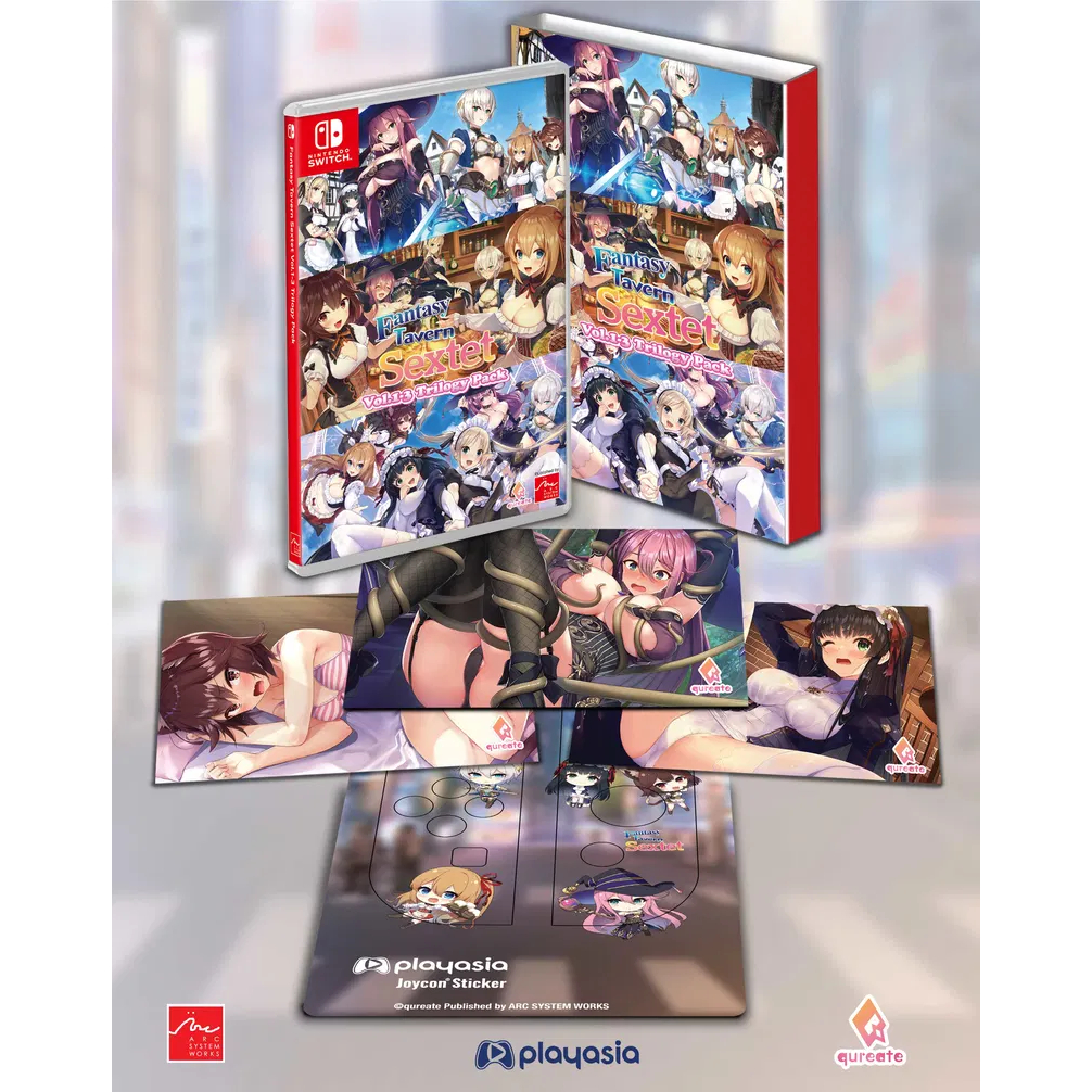 [+..••] พร้อมส่ง | NSW FANTASY TAVERN SEXTET TRILOGY (เกม Nintendo Switch™🎮)