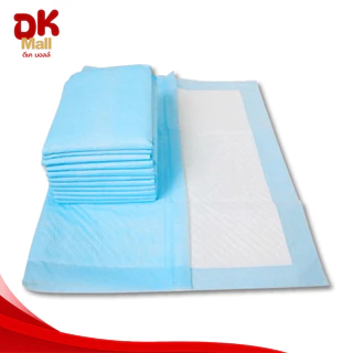 (live) แผ่นรองซับ อเนกประสงค์ Size M 45x60ซม. รองซับสัตว์เลี้ยง ผู้ป่วย ผู้สูงอายุ เด็กเล็ก หนา 5 ชั้น ป้องกันการรั่วซึม