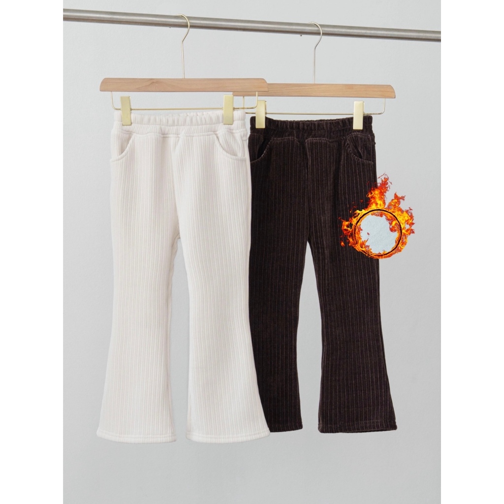 KL016 - Corduroy pony warm pants