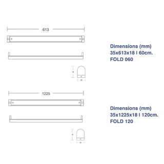 BEC รุ่น Fold PIPE รางหลอดไฟ T8 led ต่อแบบ double end ทำเป็น Single end ได้ ต้องทำตามคู่มือ