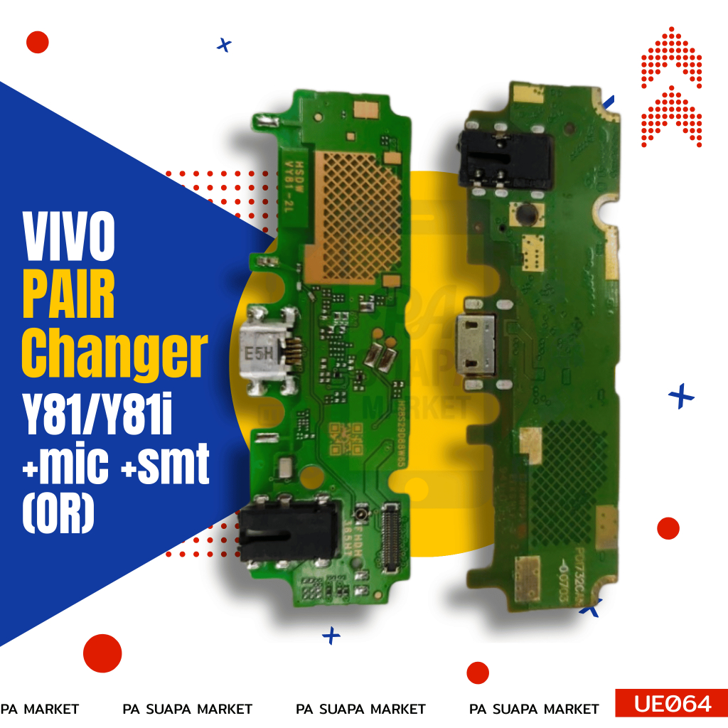 Pair Changer Vivo  Y81/Y81i (+mic+smt)
