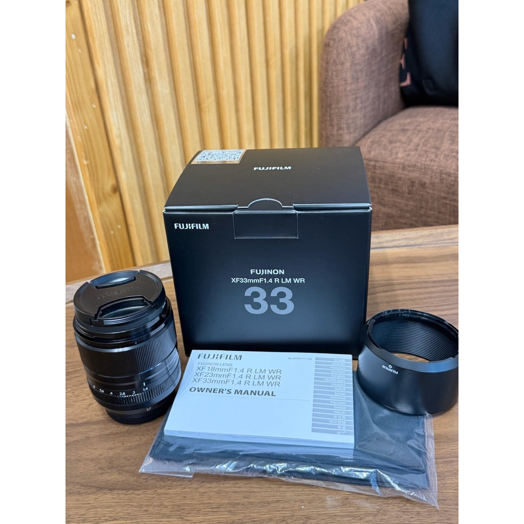 Fujinon XF 33mm f/1.4 R LM WR