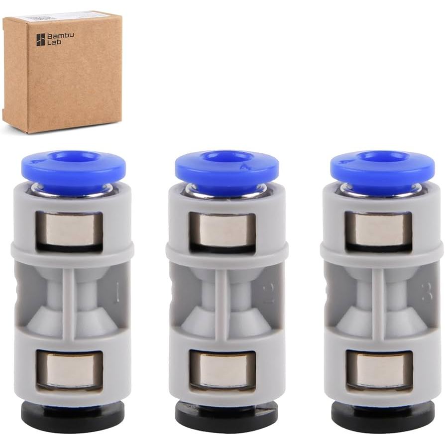 Bambu Lab PTFE Tube Coupler – ข้อต่อท่อ PTFE แท้ สำหรับเครื่องพิมพ์ 3D