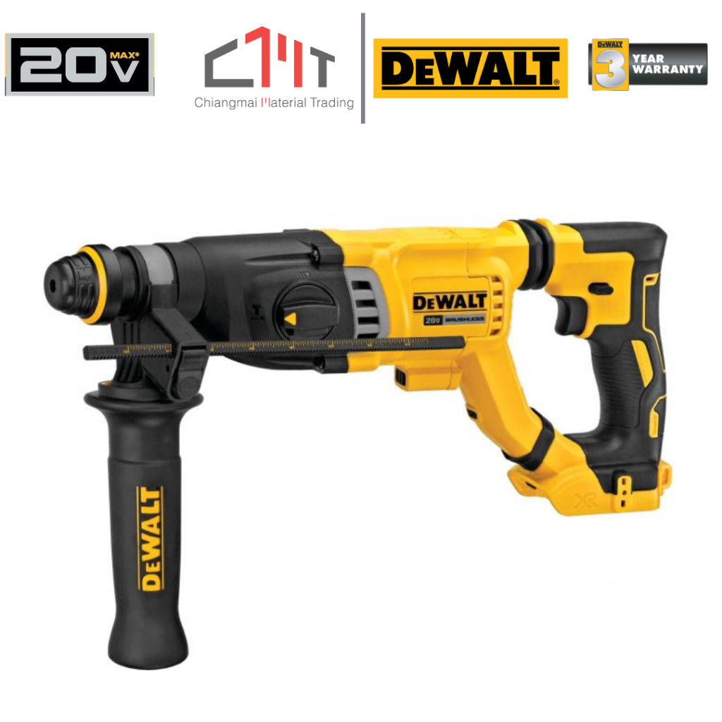 DEWALT สว่านโรตารี่ไร้สาย 28 mm. 20V No.DCH263KN-KR (เครื่องเปล่า)