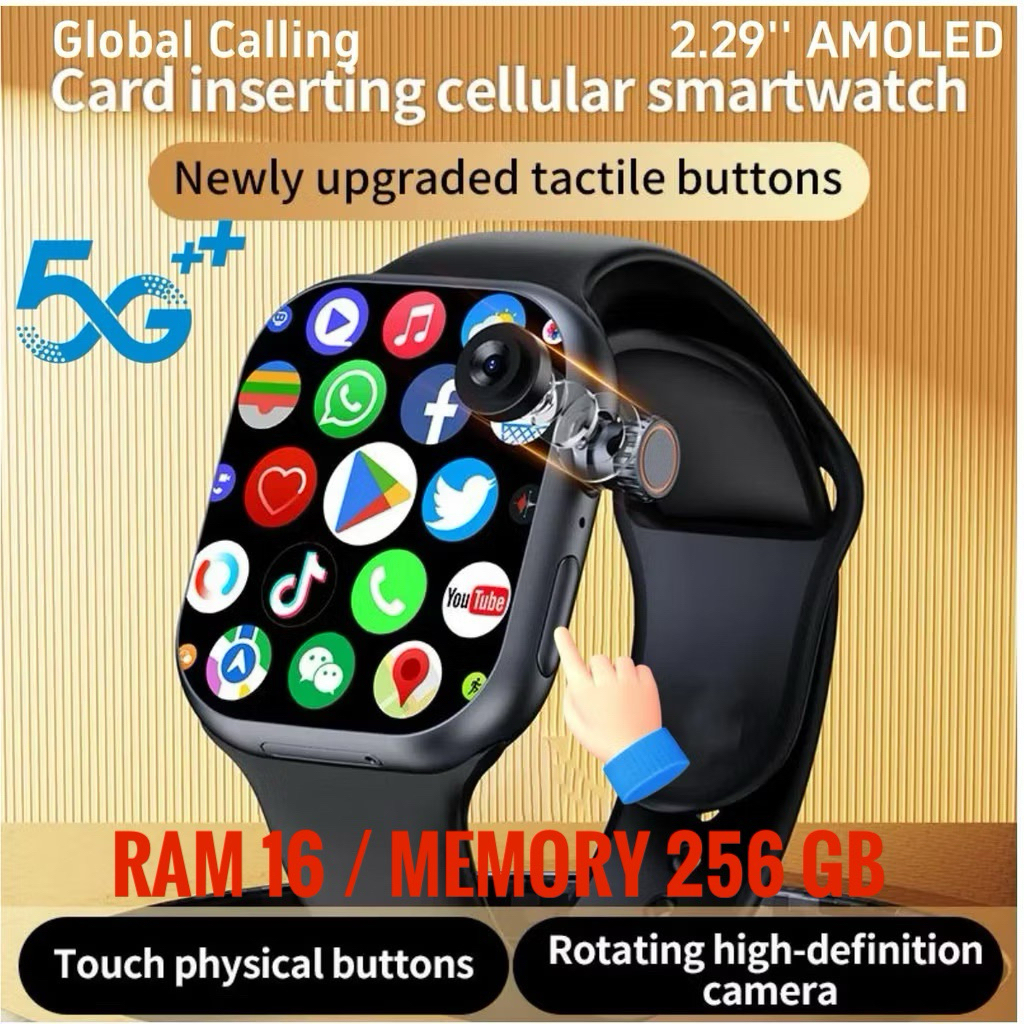 🧩ถูกที่สุด🧩 นาฬิกา Smart watch CD20 pro/CD99/SCD99/Ultra AI 3 ใส่ซิม 5G จอ Amoled ฟังก์ชันครบ !!!