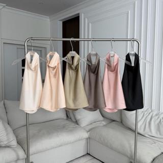 PT443 Bella Silky Satin เสื้อคล้องคอผ้าซาติน PROMTHONG