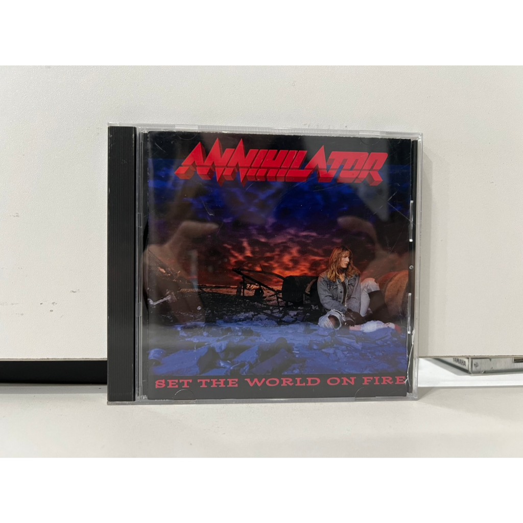 1 CD MUSIC ซีดีเพลงสากล ROADRUNNER ANNIHILATOR  BET THE WORLD ON FIRE (N9B42)