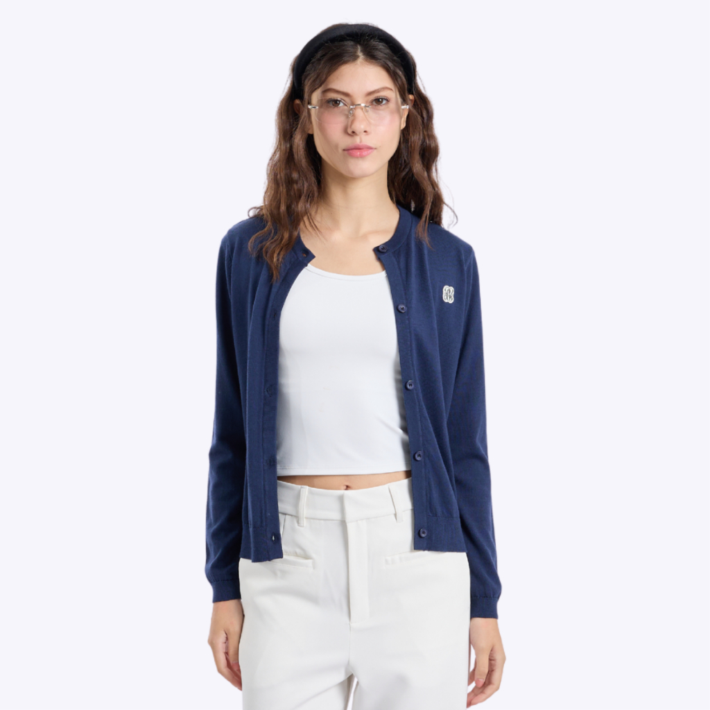 BODY GLOVE Women's SAILING YACHT CLUB Cardigan เสื้อคาร์ดิแกน ผู้หญิง สี Navy