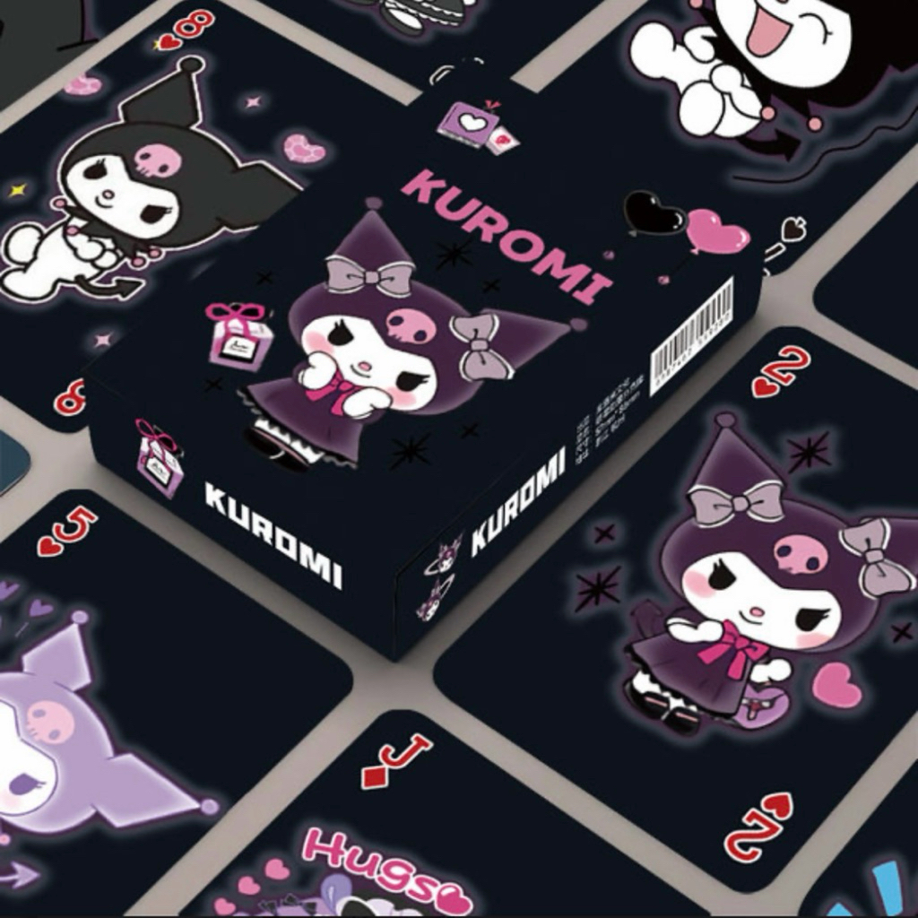 พร้อมส่ง 💕 สำรับไพ่ #sanrio #ชินจัง น่ารักมาก สำรับไพ่ลายการ์ตูน โคนัน ปอมปุริน