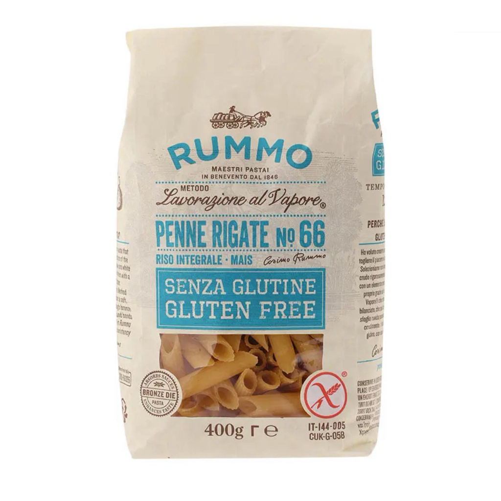 Rummo Penne Rigate Gluten Free/Spaghetti Gluten Free 400g. Capellini/Fettuccine/Maccaroni/Paccheri/M
