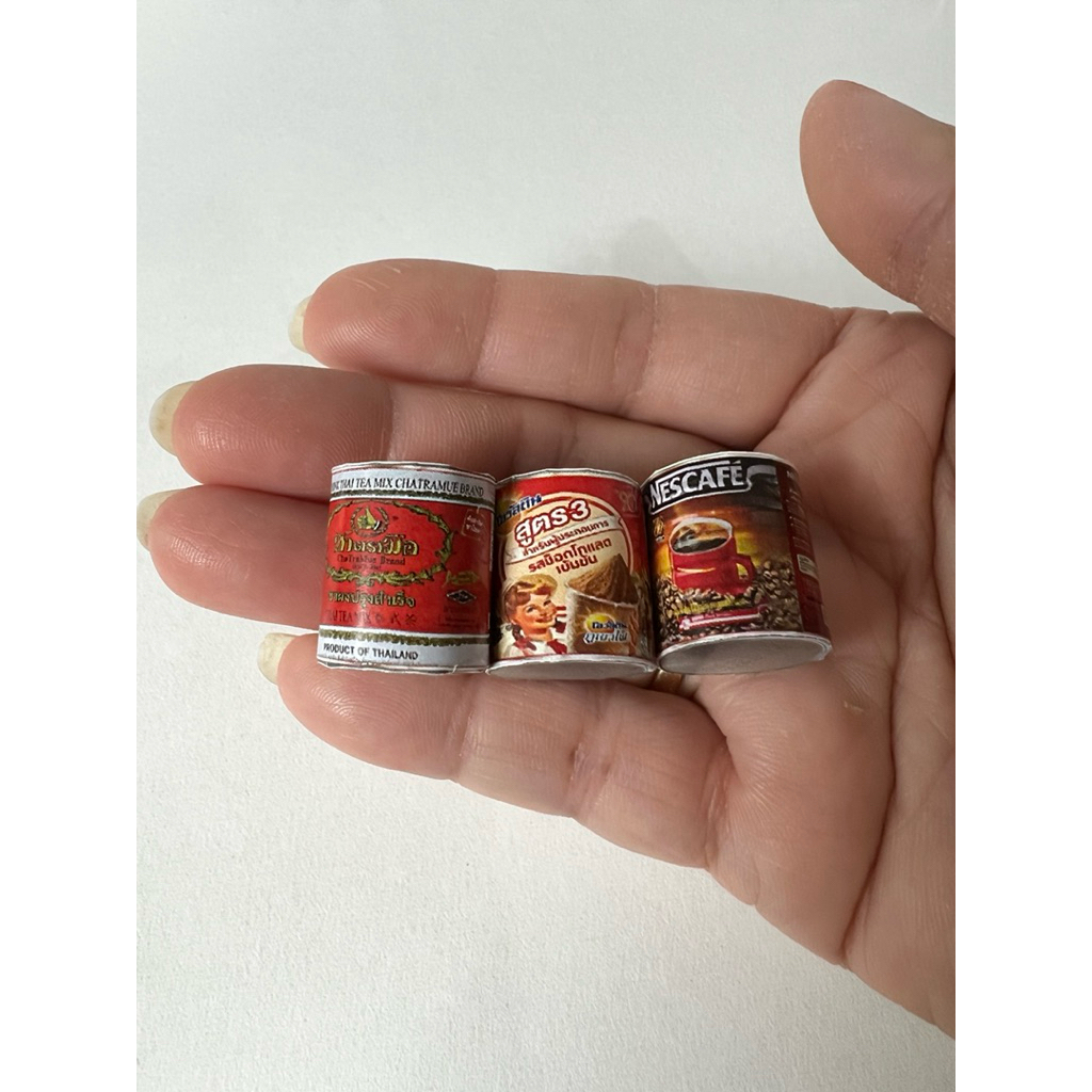 ของจิ๋ว-จำลองกระป๋อง(กระดาษ)