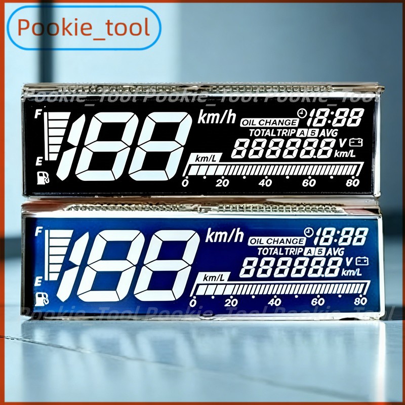 💥พร้อมส่ง💥หน้าปัดไมล์ LCD สำหรับ Honda Click125i Click150i 2018-2025 ใช้แทนของเดิมหน้าจอเสีย ไฟไม่ติด ซ่อมไมล์ได้ทันที