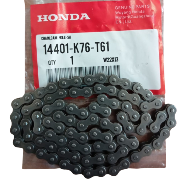 โซ่ราวลิ้น รุ่น WAVE125 ปี 2026 Honda แท้ 14401-K76-T61 (90 ข้อ)