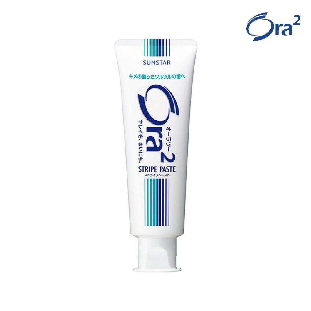 ORA2 STRIPE TOOTHPASTE MH ยาสีฟันโอรา ทู สไตรป์ ทูธเพสต์ เอ็มเอช 140ก.