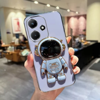 เคส ขาตั้ง สำหรับ OPPO A6T A6PRO A6X A6 A5PRO A5X A5i A3 A3X A5 A3PRO การ์ตูน อวกาศ หรูหรา กันกระแทก แบบนิ่ม ตั้งได้