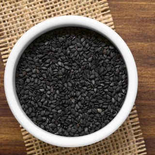 ผงงาดำคั่วบด 100% ( ROASTED BLACK SESAME POWDER )