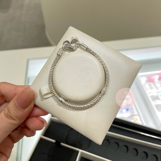 (ของแท้100%)Pandora Pandora Moments Studded Chain Bracelet ข…