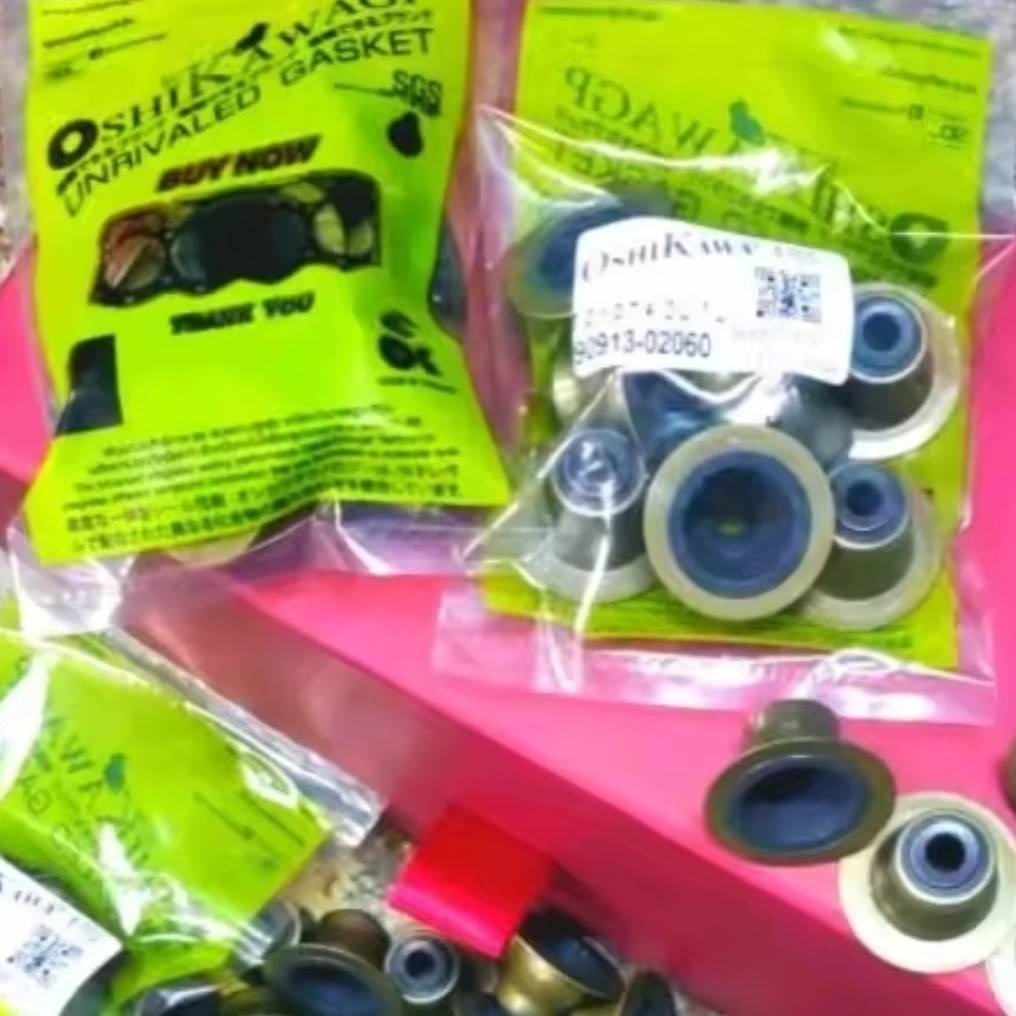 หมวกวาว Toyota Hero ตัวใหญ่ 2L LN56 1L ชุดละ8ตัว ยางหมวกวาว แท้ โอชิกาว่า oshikawa