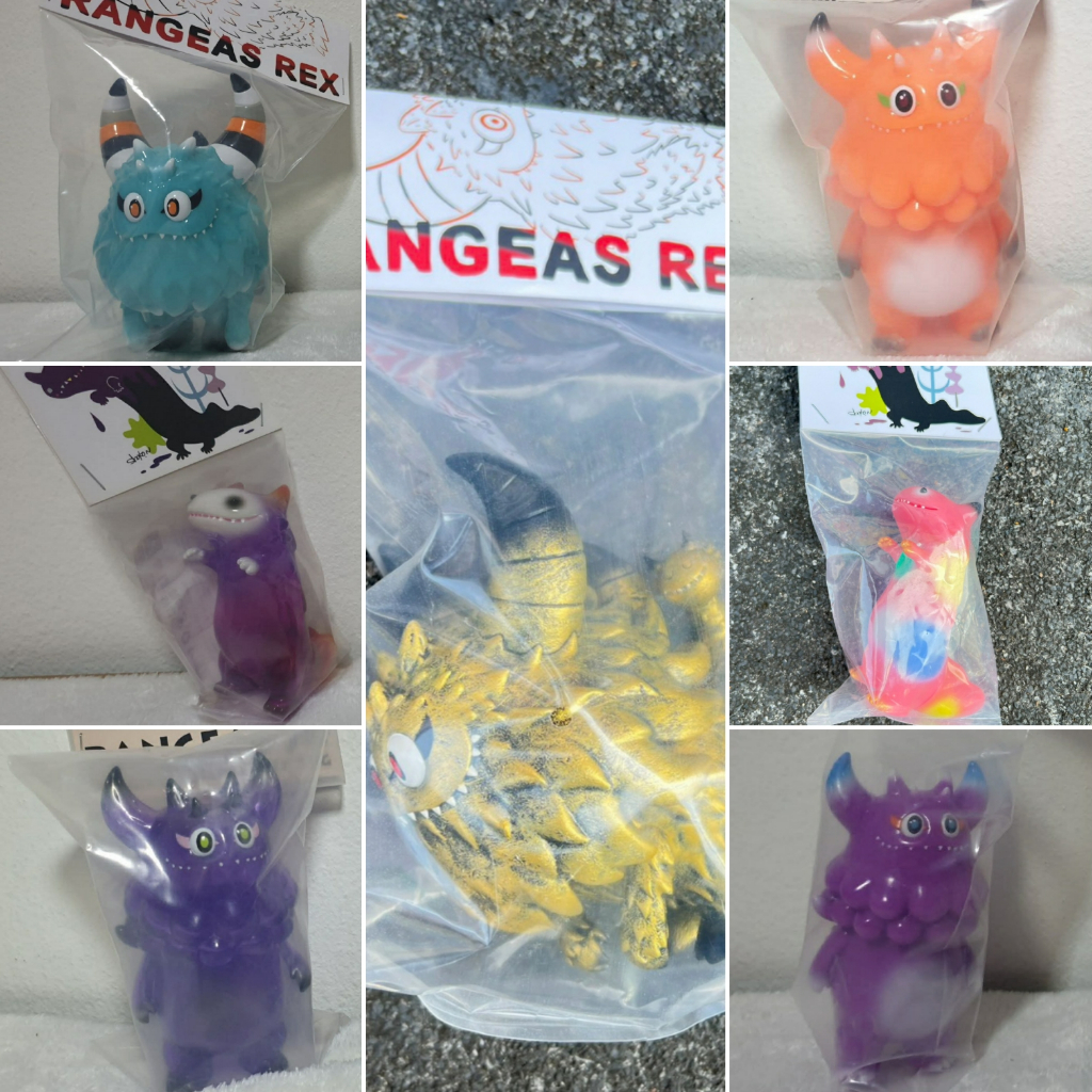 ⚡พร้อมส่ง⚡ Rangeas Rex,  Rangeas Jr, Byron - Designer toys Limited Edition  / Paradise , The little 