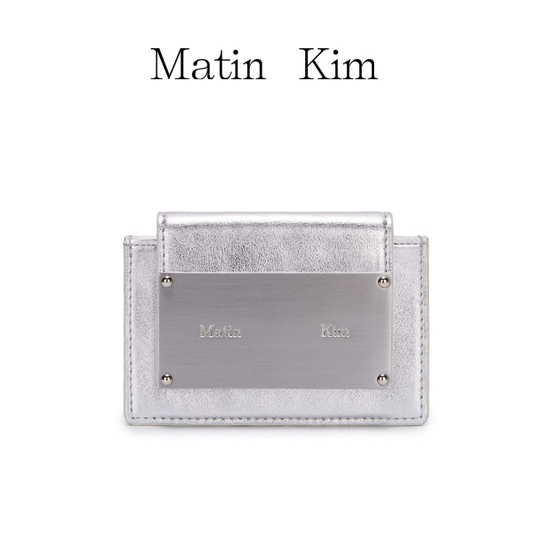 【Matin Kim】 ACCORDION WALLET กระเป๋าใส่การ์ด