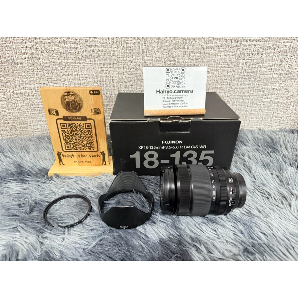 Lens xf18-135mm for fuji สินค้ามือสองหมดประกัน 🔥 มีบริการส่งด่วน/ส่งทันทีใน กทม. 🔥