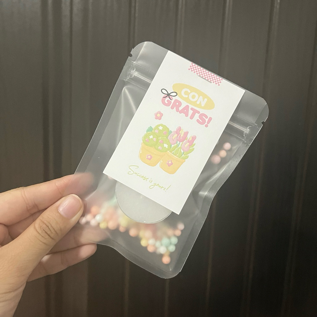 เทียนของขวัญแจกวันปัจฉิมสุดน่ารัก🪴🕯️🎀