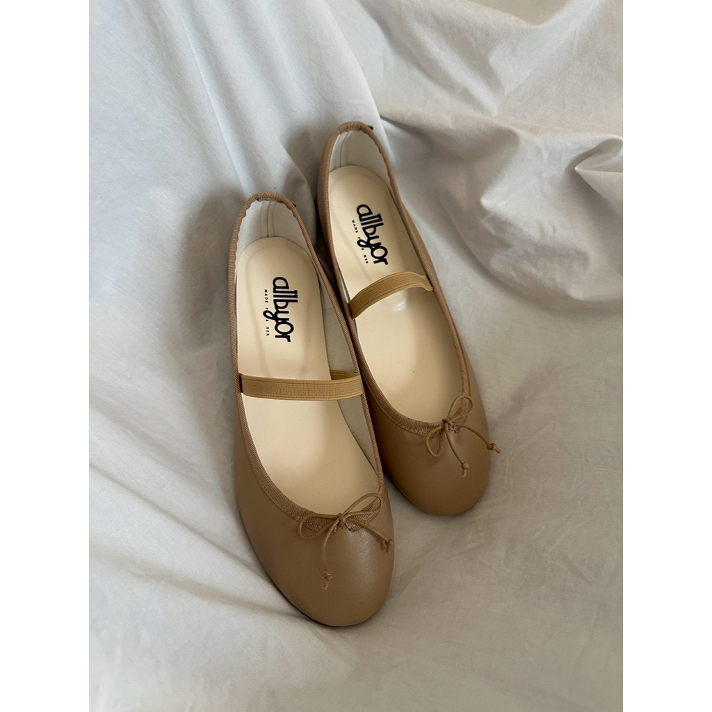 Ballet flat - Dark beige MJ #allbyor