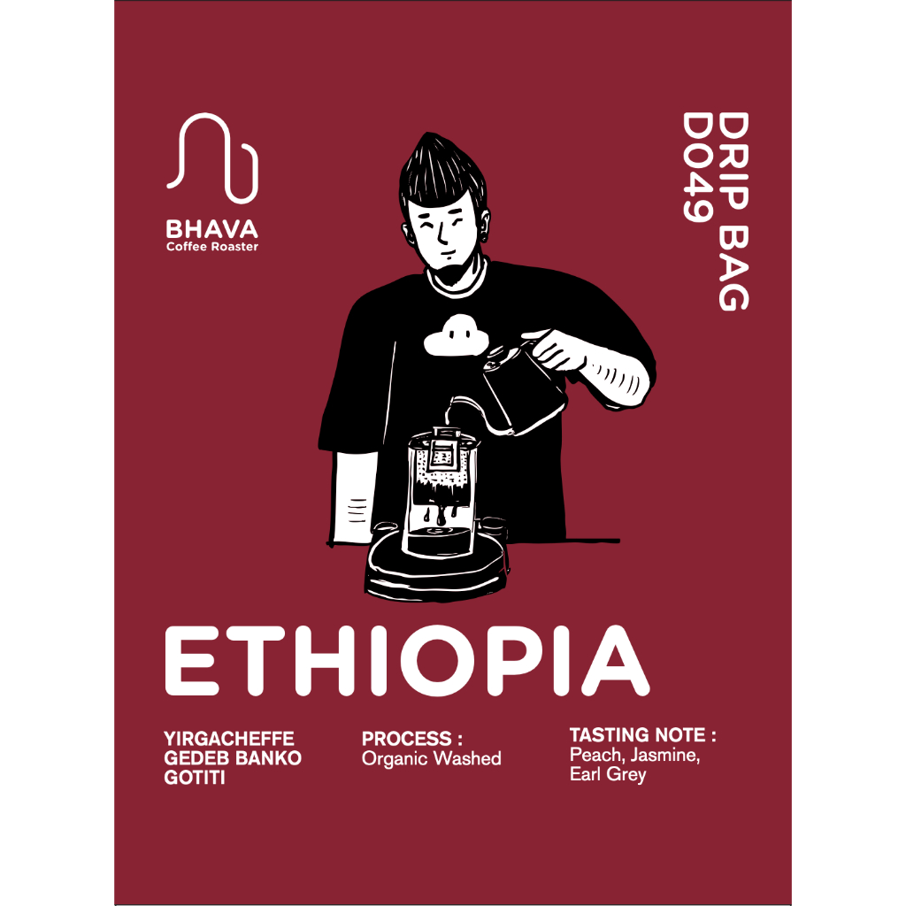 D049 Bhava Ethiopia Yirgacheffe Dripbag