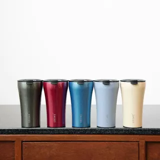 Sttoke Melbourne - The Commuter 16oz กระติกน้ำเซรามิก แก้วน้ำเคลือบเซรามิก ไร้กลิ่นสเตนเลสรบกวน เก็บร้อนเก็บเย็น