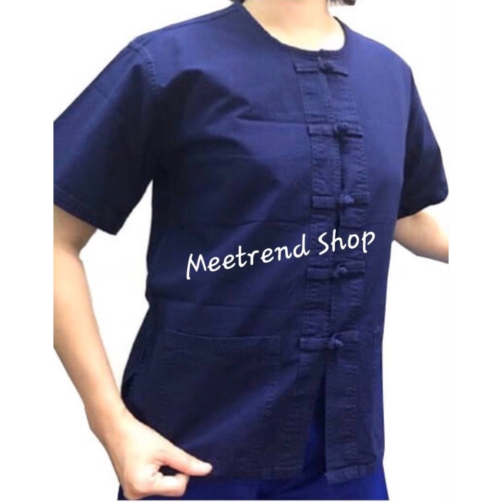 🌾เสื้อม่อฮ่อมผ้าอย่างดี🌾  ราคาส่ง สินค้าพร้อมส่ง