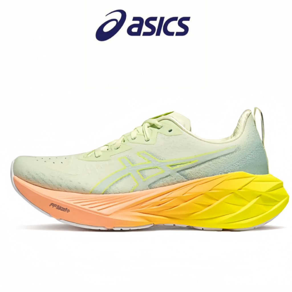 Asics Novablast 4 Greenish-yellow  [ของแท้ 100 % ]