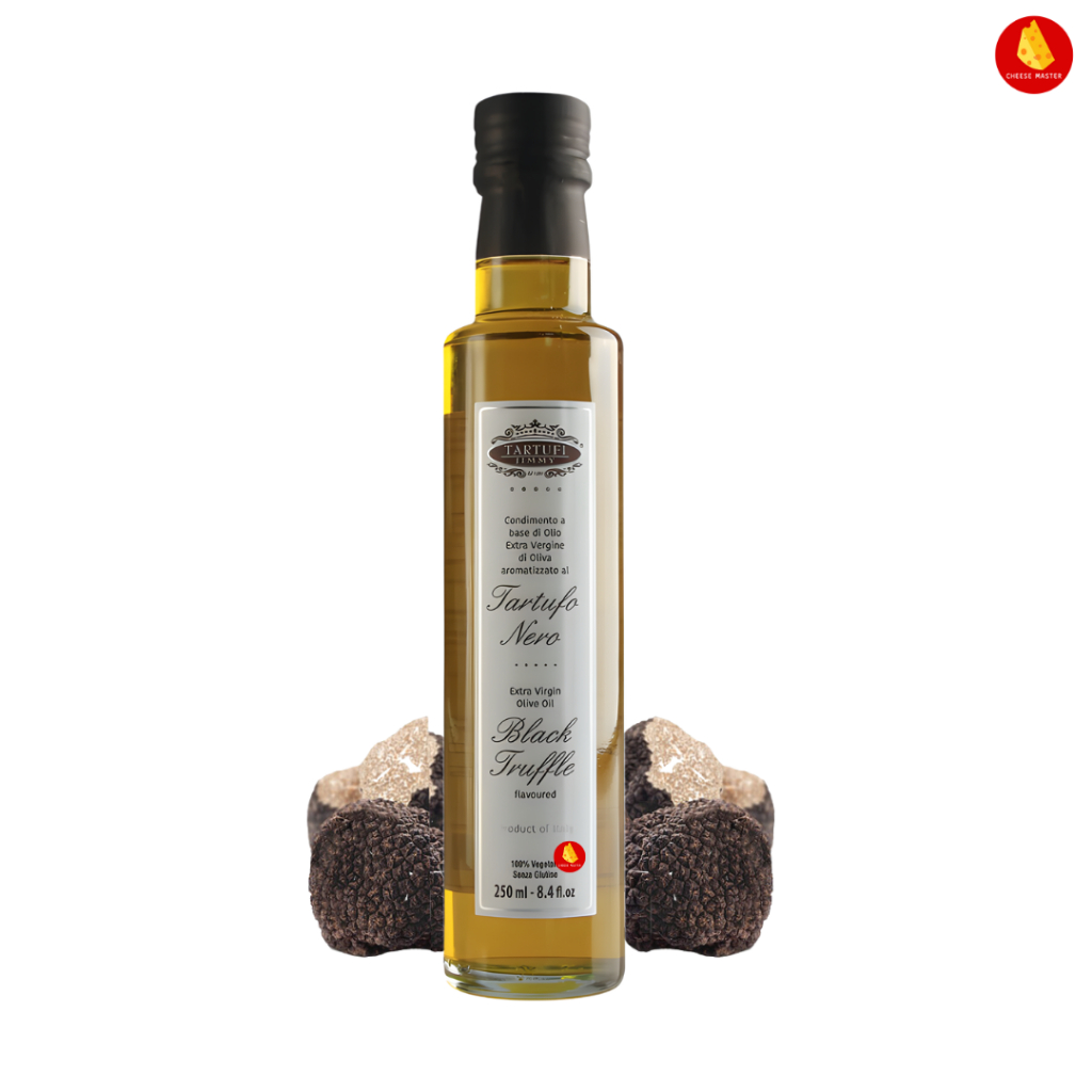 น้ำมันทรัฟเฟิล Jimmy White&Black Truffle Oil 250ml ของแท้จากิตาลี