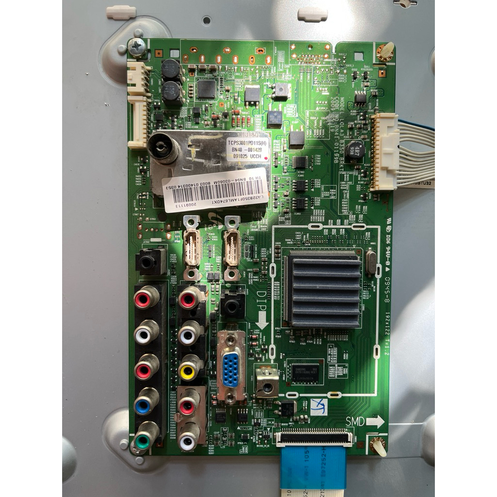มือสอง เมนบอร์ดทีวี ซัมซุง SAMSUNG รุ่น  LA32B350F1 พาสบอร์ด BN94-03060M/BN94-02946S