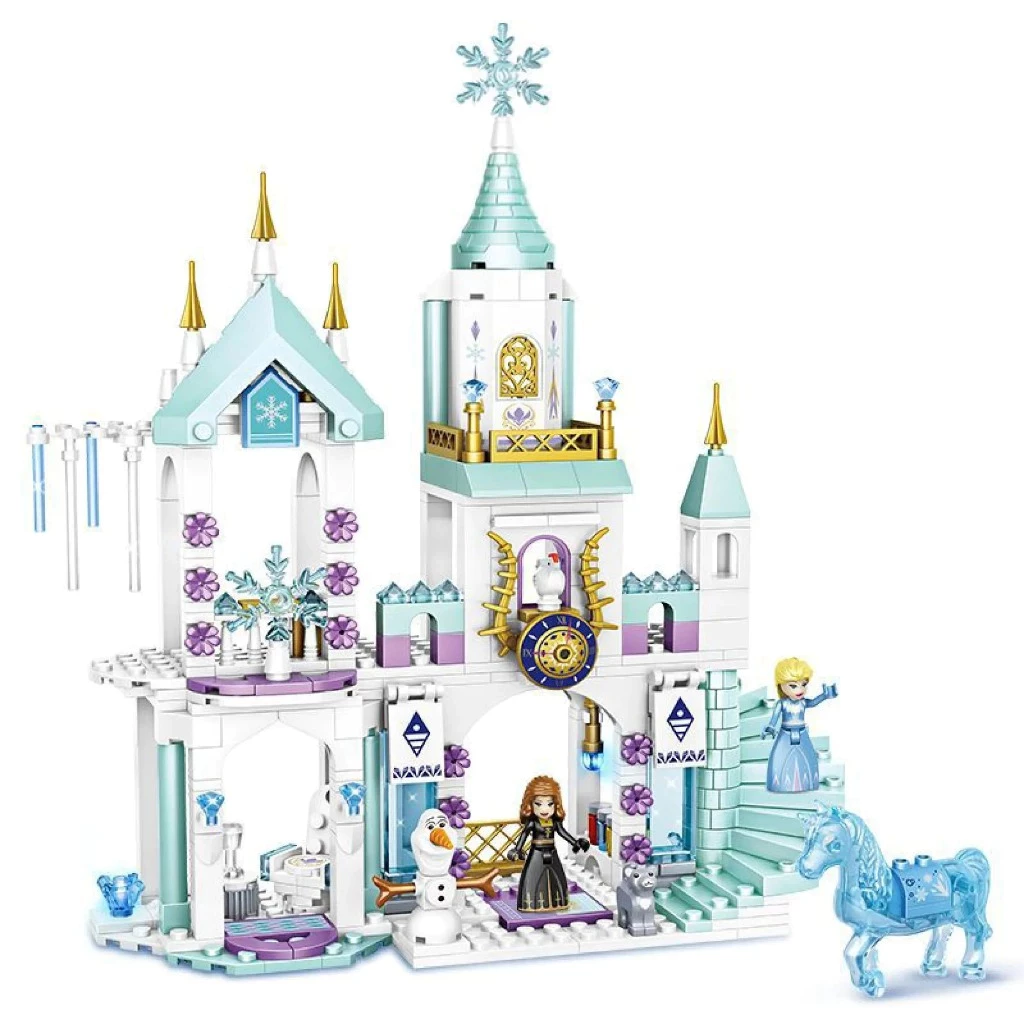 YUNLEO ชุดบล็อกตัวต่อ ICE CASTLE ปราสาทเจ้าหญิง thumbnail 4