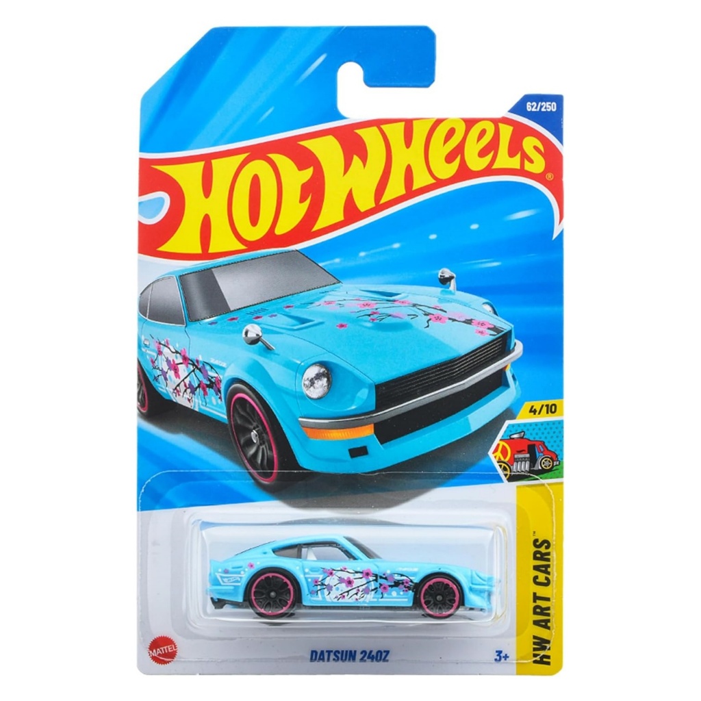 Hot Wheels Datsun 240Z Art Cars โมเดลรถเหล็ก รถของเล่น ของสะสม ลิขสิทธิ์แท้ C4982 #