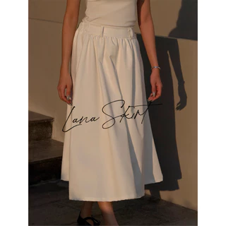 SEASON STUDIO - LANA SKIRT / กระโปรงยาว ทรงวอลลุ่ม ซับในทั้งตัว
