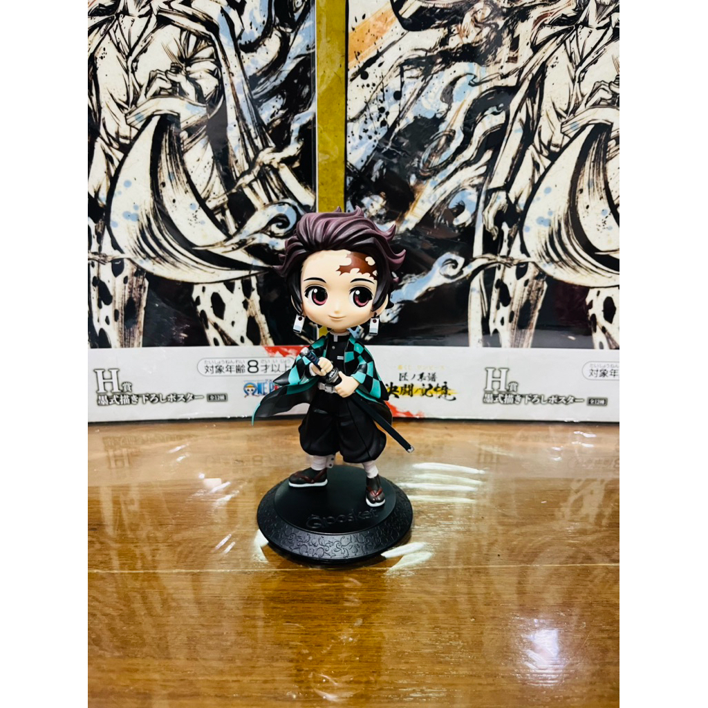 (ไยบะ) แท้100% ทันจิโร่ Tanjiro Qposket ไยบะ ดาบพิฆาตอสูร Kimetsu no Yaiba Model โมเดล Figures ฟิกเก