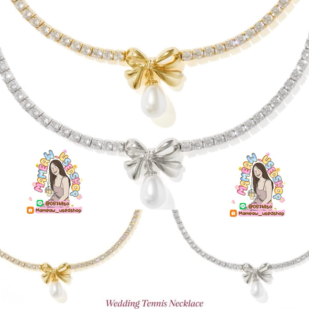 🪐YVIS Wedding Tennis Necklace - YVIS x Proud Owedding🌙