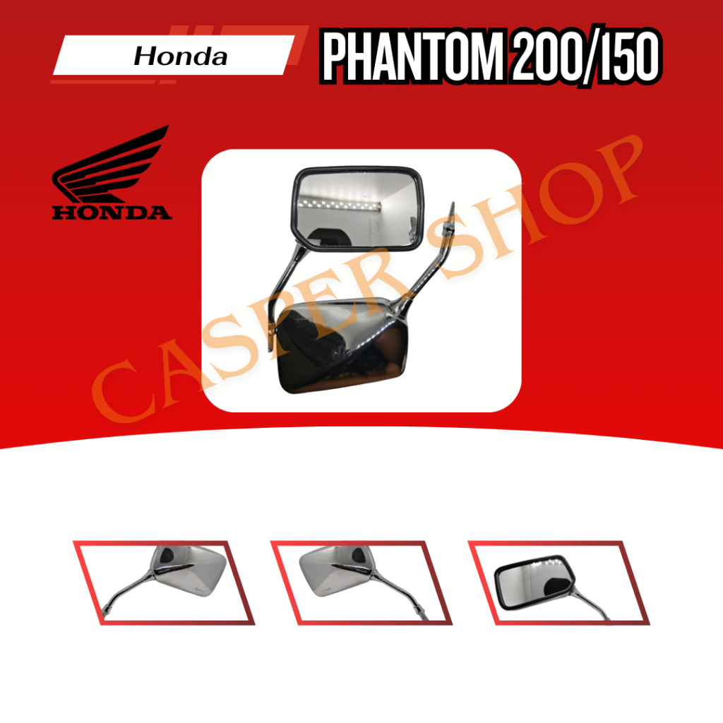 Honda phantom 200 กระจกมองหลังแฟนท่อม200 [พร้อมส่ง] กระจกมองหลังphantom200 ตรงรุ่น