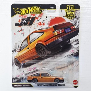 Hot wheels premium รุ่น Toyota AE86 sprinter trueno ล้อยาง แ…